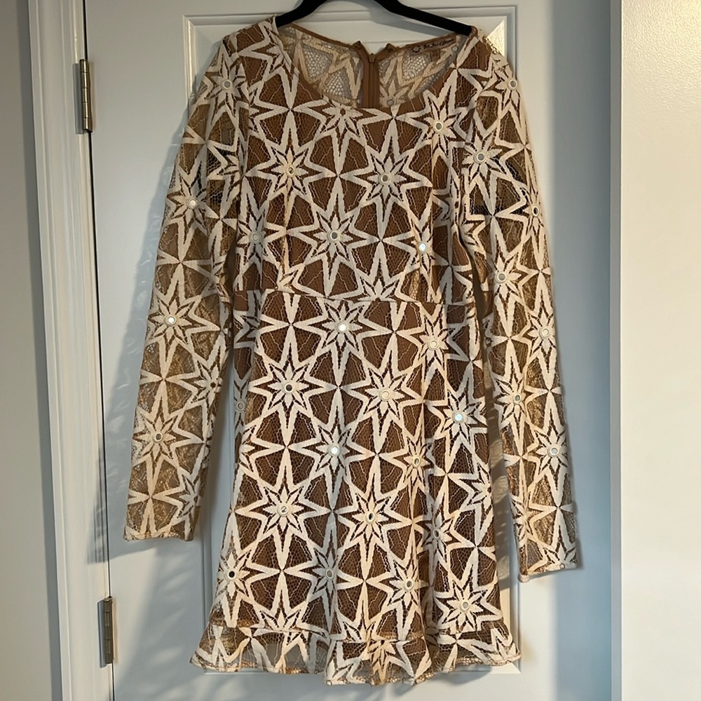 For Love & Lemons Metz Mini Dress - Large